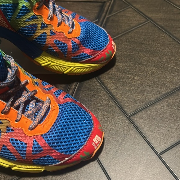 Asics Gel Noosa Tri 9 colorful leather and synthetic EU size 39 unisex running - Picture 5 of 11